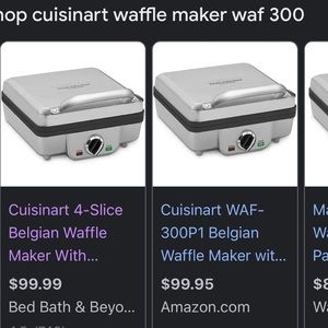 Waffle maker used a few times